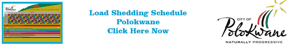 Load Shedding Schedule for Polokwane